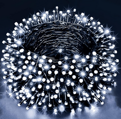 Instalatie Craciun liniara consum redus ALB RECE 9 metri / 16 metri / 23 metri / 30 metri / 36 metri