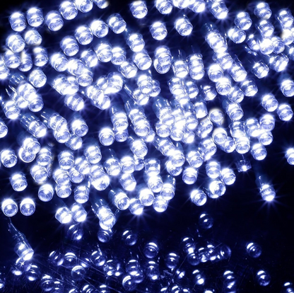 Instalatie Craciun liniara consum redus ALB RECE 9 metri / 16 metri / 23 metri / 30 metri / 36 metri