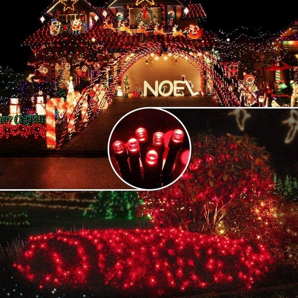 Instalatie Craciun liniara consum redus ROSU 9 metri / 16 metri / 23 metri / 30 metri / 36 metri