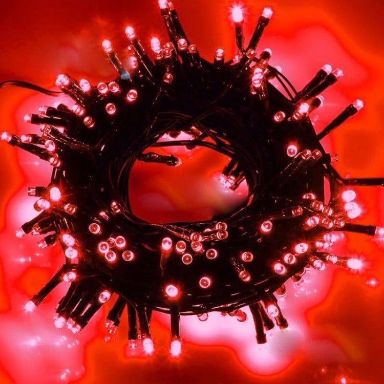 Instalatie Craciun liniara consum redus ROSU 9 metri / 16 metri / 23 metri / 30 metri / 36 metri