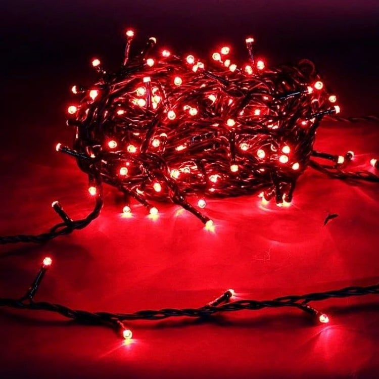 Instalatie Craciun liniara consum redus ROSU 9 metri / 16 metri / 23 metri / 30 metri / 36 metri