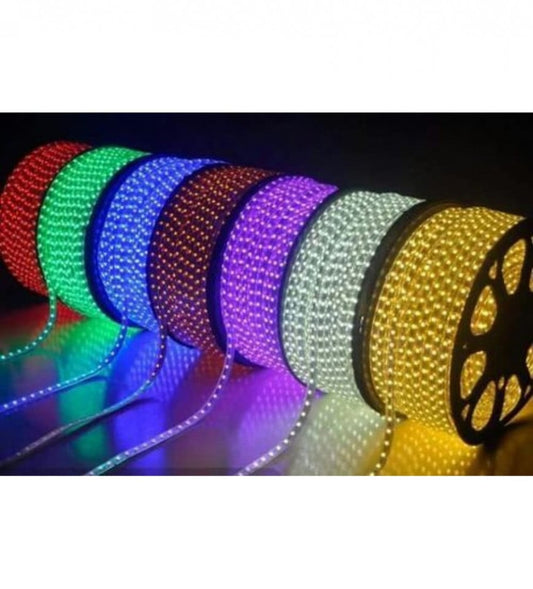 Rola furtun luminos LED 100M diferite culori